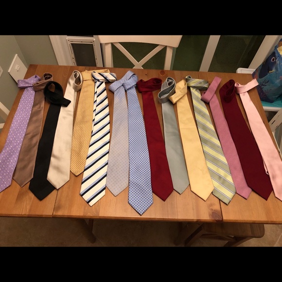 Bundle Beautiful 15 neck ties (assorted brand,color,pattern) - Picture 3 of 4